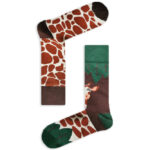 Κάλτσα Unisex με Σχέδιο Giraffe