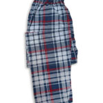 Ανδρικό Βαμβακερό Παντελόνι Πυτζάμα Grey Plaid