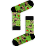 Κάλτσα Unisex με Σχέδιο Playful Dog