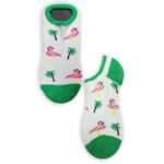 Κάλτσα Σοσόνι Βαμβακερό Green Flamingo