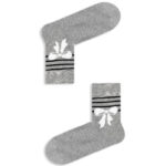 Κάλτσα Ημίκοντη Πετσετέ Grey Bow