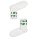 Κάλτσα Unisex με Σχέδιο Cannabis