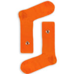 Κάλτσα Unisex με Σχέδιο Κέντημα Orange Fox
