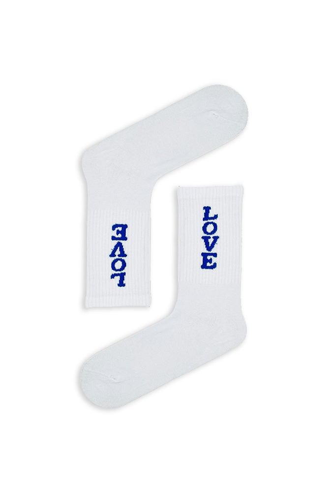 love Κάλτσα Unisex με Σχέδιο Love! - Image 1