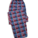Ανδρικό Βαμβακερό Παντελόνι Πυτζάμα Red Plaid