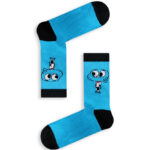 Κάλτσα Unisex με Σχέδιο Mr Blue