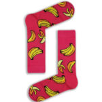Κάλτσα Unisex με Σχέδιο Banana
