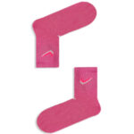 Κάλτσα Ημίκοντη Πετσετέ Pink Boomerang