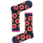 Κάλτσα Unisex με Σχέδιο Pink Donuts