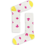 Κάλτσα Unisex με Σχέδιοv Pink Mushrooms