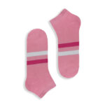 Κάλτσα Σοσόνι Πετσετέ Pink With Stripes