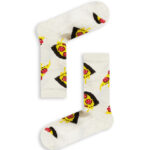 Κάλτσα Unisex με Σχέδιο Peperoni Pizza