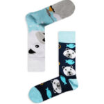Κάλτσα Unisex με Σχέδιο Polar Bear