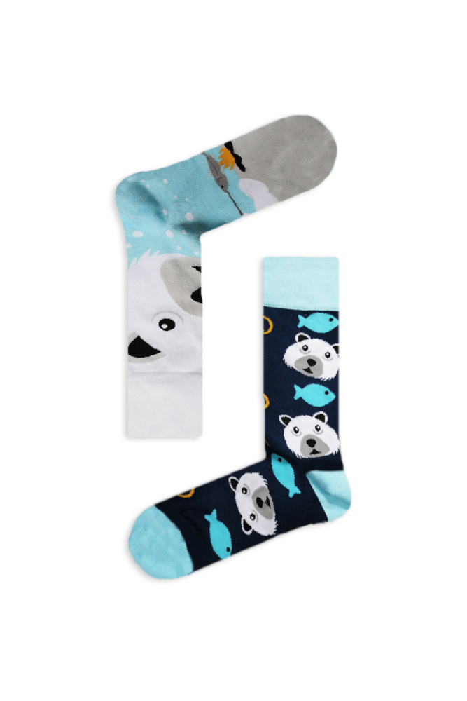 polar-bear Κάλτσα Unisex με Σχέδιο Polar Bear - Image 1