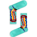 Κάλτσα Unisex με Σχέδιο Rainbow Lips