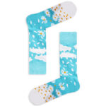 Κάλτσα Unisex με Σχέδιο Rainy Daisy