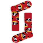 Κάλτσα Unisex με Σχέδιο Red Panda Donut
