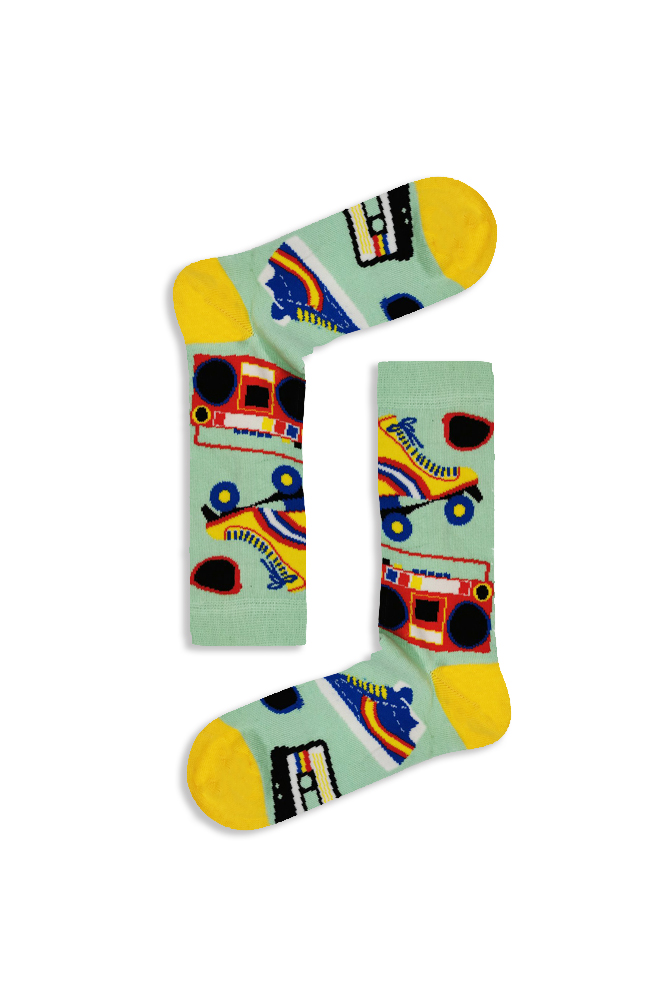 rollers Κάλτσα Unisex με Σχέδιο Rollers - Image 1