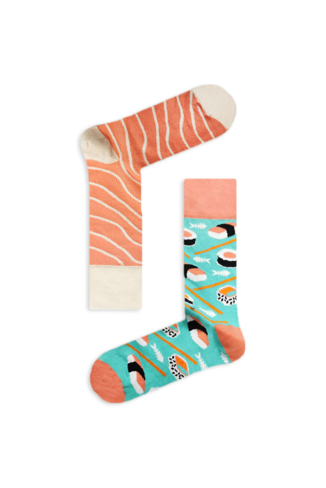 sushi-mixed Κάλτσα Unisex με Σχέδιο Sushi Time - Image 1