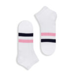 Κάλτσα Σοσόνι Πετσετέ White With Stripes