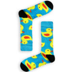 Κάλτσα Unisex με Σχέδιο Yellow Ducks
