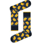 Κάλτσα Unisex με Σχέδιο Yellow Tacos