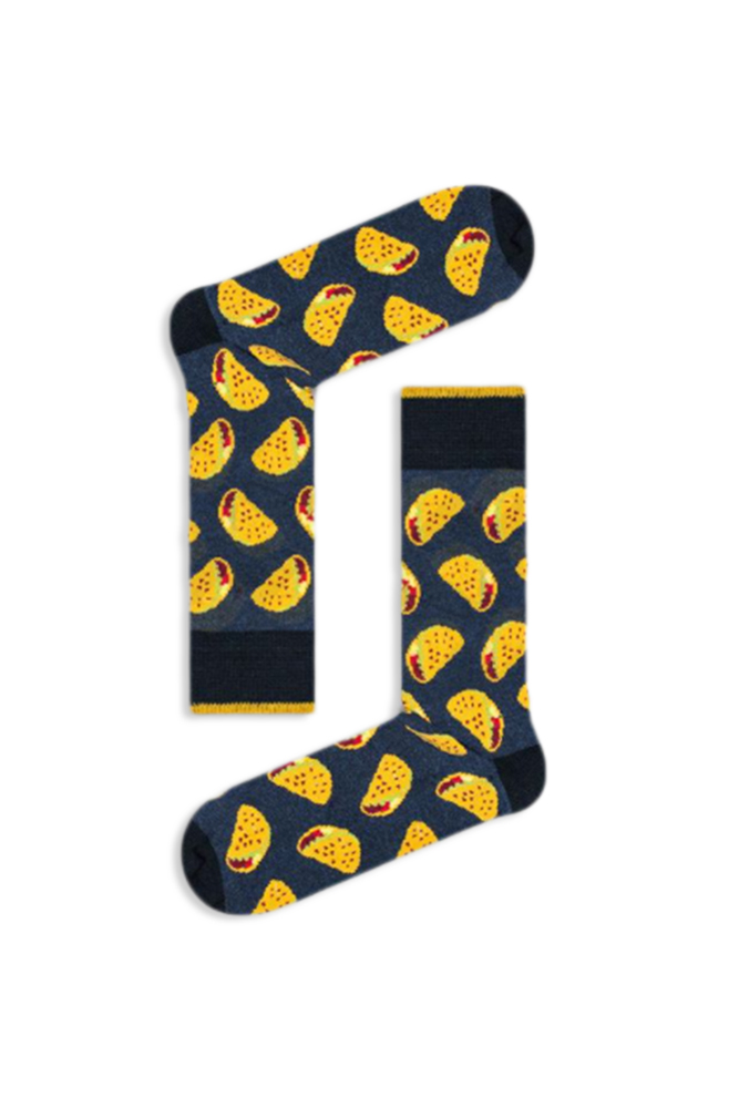 yellow-tacos Κάλτσα Unisex με Σχέδιο Yellow Tacos - Image 1