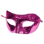 Μάσκα Κοκάλινη Μονόχρωμη Γυαλιστερή 17x9cm Carnavalista 232157 - Image 2
