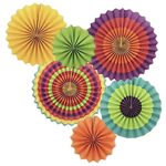 Διακοσμητικοί Χάρτινοι Κύκλοι σετ=6τεμ 20cm/30cm/40cm Carnavalista 232255