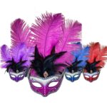 Μάσκα Βενετσιάνικη με Φτερά 25cm Carnavalista 232260
