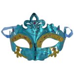 Μάσκα Μονόχρωμη Γυαλιστερή 16x9cm Carnavalista 232422 - Image 2