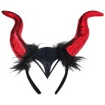 Στέκα Διαβολίνα Μεγάλα Κέρατα 32x23cm Carnavalista 232569
