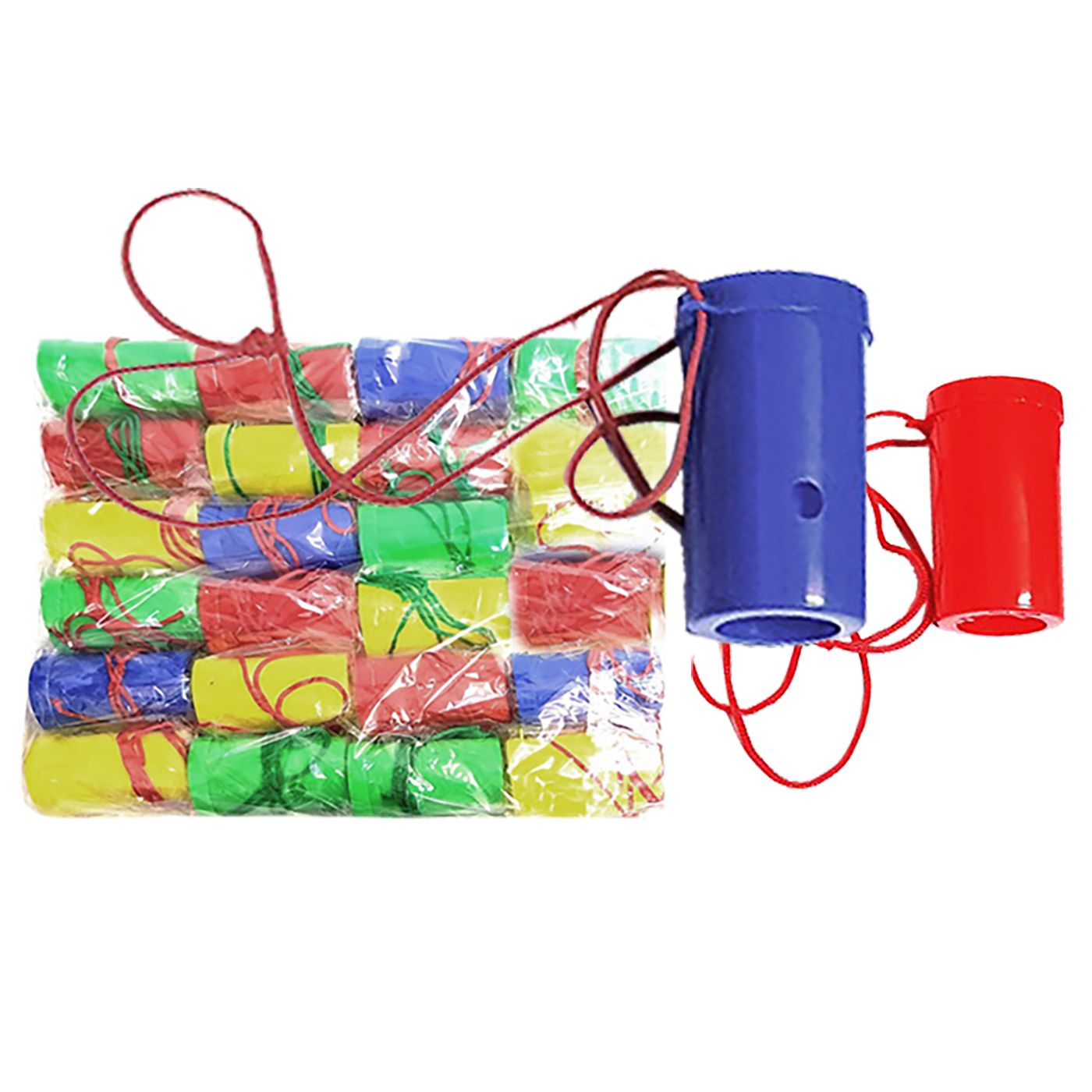 3-260 Σφυρίχτρα Κόρνα 7x4cm Carnavalista 23280 - Image 1