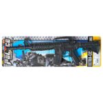 Περίστροφο Μαύρο Σπινθηροβόλο 53x16cm Carnavalista 232685