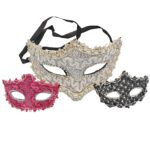 Μάσκα Βενετσιάνικη Δαντέλα 15x10cm Carnavalista 23470