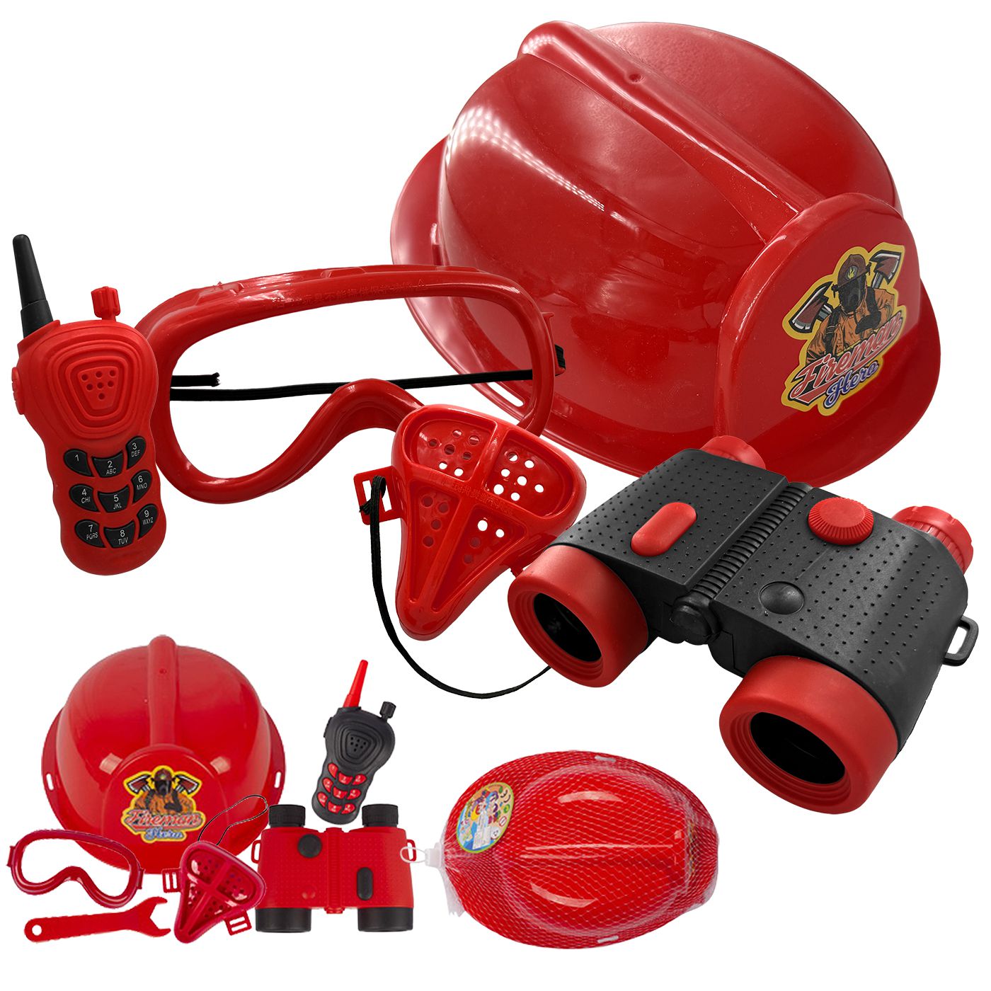 3-729 Εξοπλισμός Πυροσβέστη σετ Carnavalista 23749 - Image 1