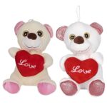 Αρκουδάκι Λούτρινο Καρδιά Love 20cm ToyMarkt 99356
