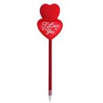 Στυλό με Καρδιά i Love you 22cm ToyMarkt 99531