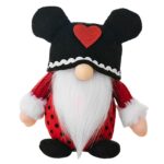 Ποντικάκι Πάνινο με Καρδιά 18cm ToyMarkt 99544 - Image 2