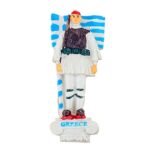 ΜΑΓΝΗΤΑΚΙ ΤΣΟΛΙΑΣ ΜΕ ΕΛΛΗΝΙΚΗ ΣΗΜΑΙΑ ''GREECE'' 3.7X9cm