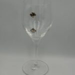 ΠΟΤΗΡΙ ΚΡΑΣΙΟΥ ΜΕ 2 SWAROVSKI ANTIKE Φ7Χ18,5cm