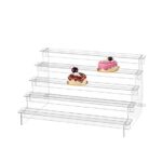 ΣΤΑΝΤ ΠΡΟΒΟΛΗΣ ΠΡΟΙΟΝΤΩΝ 5 ΕΠΙΠΕΔΩΝ PLEXIGLASS 30x25x23cm ΠΛΑΤΟΣ ΘΕΣΗΣ ΠΡΟΒΟΛΗΣ 5cm