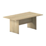 Τραπέζι συνεδριάσεων Amazon pakoworld σε oak απόχρωση 200x100x75εκ - Image 2