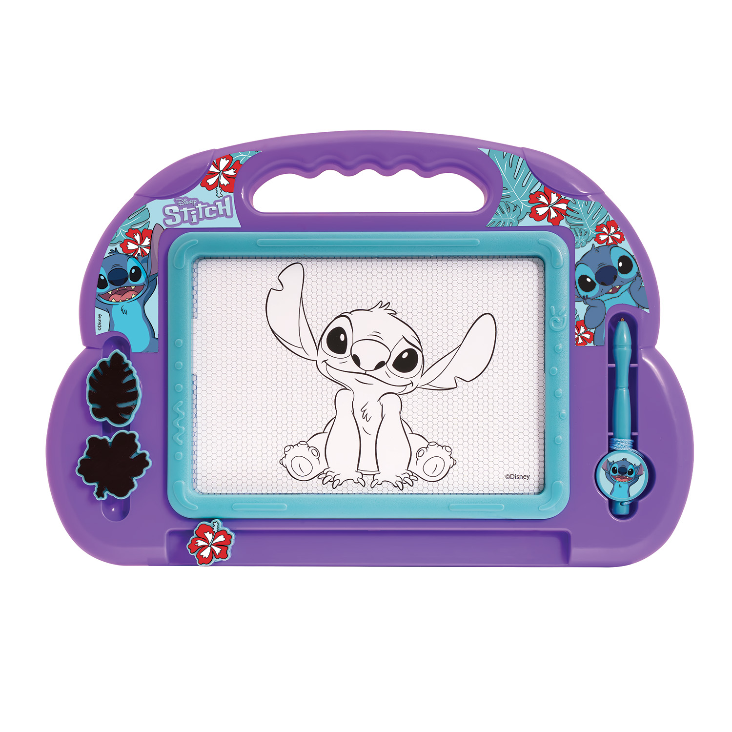 HappiHobbi Πίνακας Γράψε - Σβήσε Disney Stitch Για 3+ Χρονών