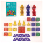HappiHobbi Μαγνητικά Τουβλάκια Ultimate Σετ 100 τμχ Για 3+ Ετών - Image 2