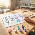 HappiHobbi Paint By Numbers Angel Για 7+Ετών - Image 4