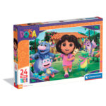 Clementoni Παιδικό Παζλ Maxi Super Color Dora The Explorer 24 τμχ - Image 2