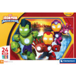 Clementoni Παζλ Super Color Maxi Iron-Man And His Awesome Friends 24 τμχ