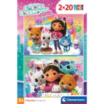 Clementoni Παζλ Supe Color Gabby's Dollhouse 2 x 20 τεμάχια