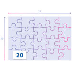 Clementoni Παζλ Supe Color Gabby's Dollhouse 2 x 20 τεμάχια - Image 4
